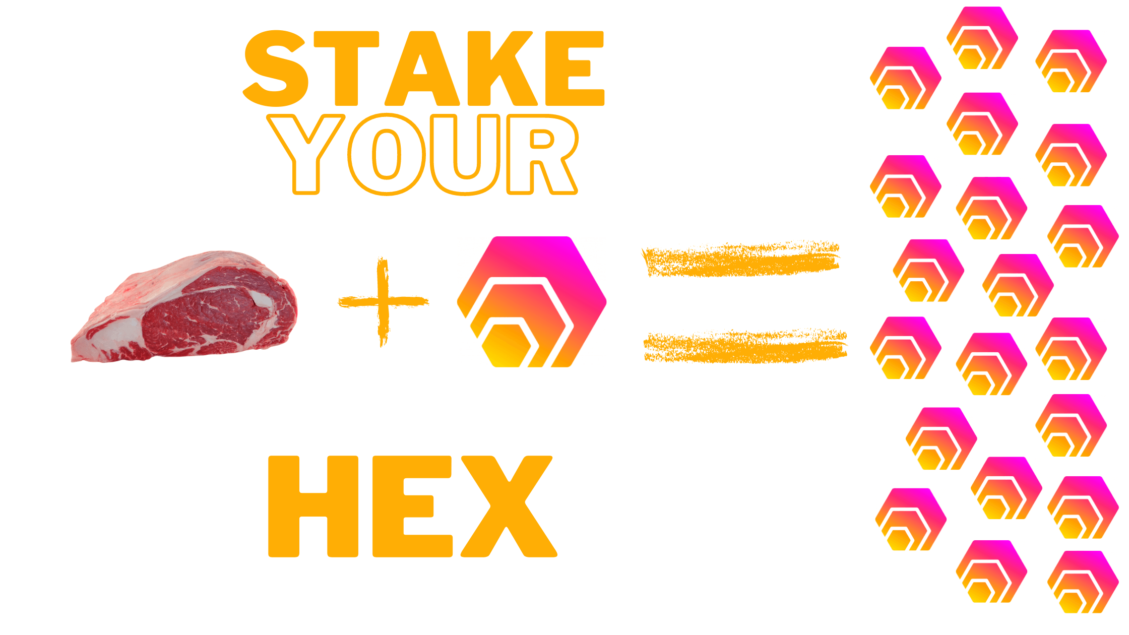 How to stake hex