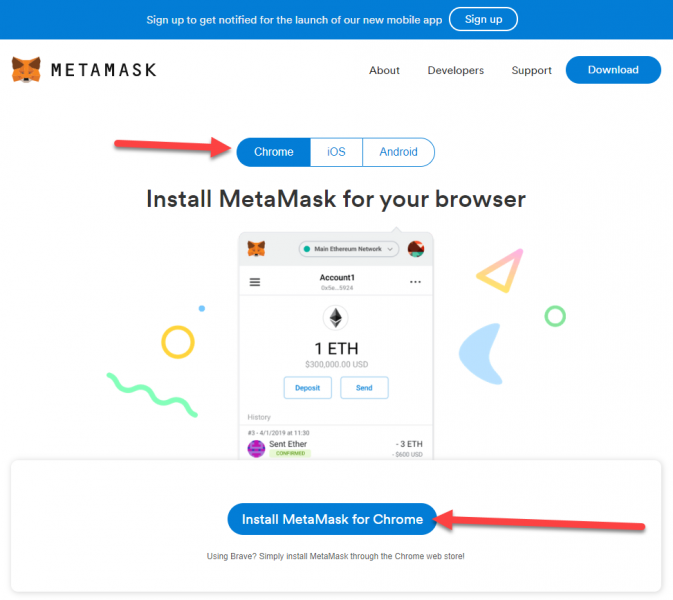 how to install metamask
